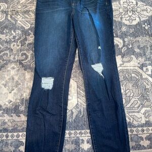 New York & Company Women’s Ultra High Rise Distressed Skinny Jeans – Size 12